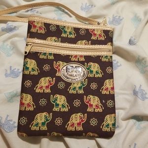 Made in thailand shoulder bag.